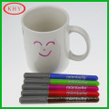 Hot Selling Colored Ceramic Mug Marker Pen